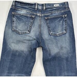 Vintage Mossimo‎ Mens Logan Denim Blue Jeans 34x30 Loose Straight 100% Cotton